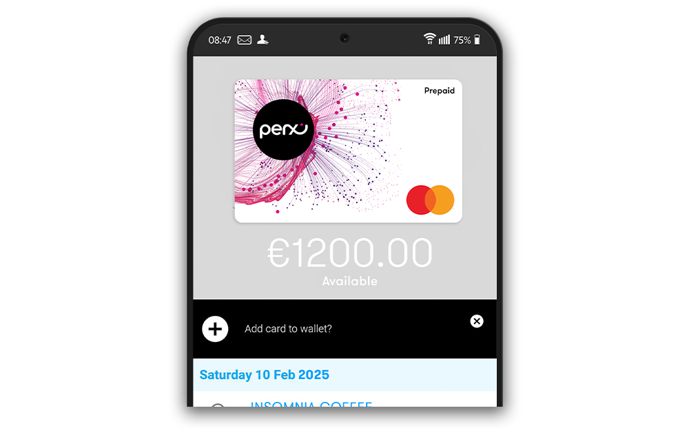 Perx Digital Card